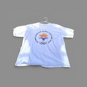 Y2k 2002 salt lake city Olympic winter games shirt